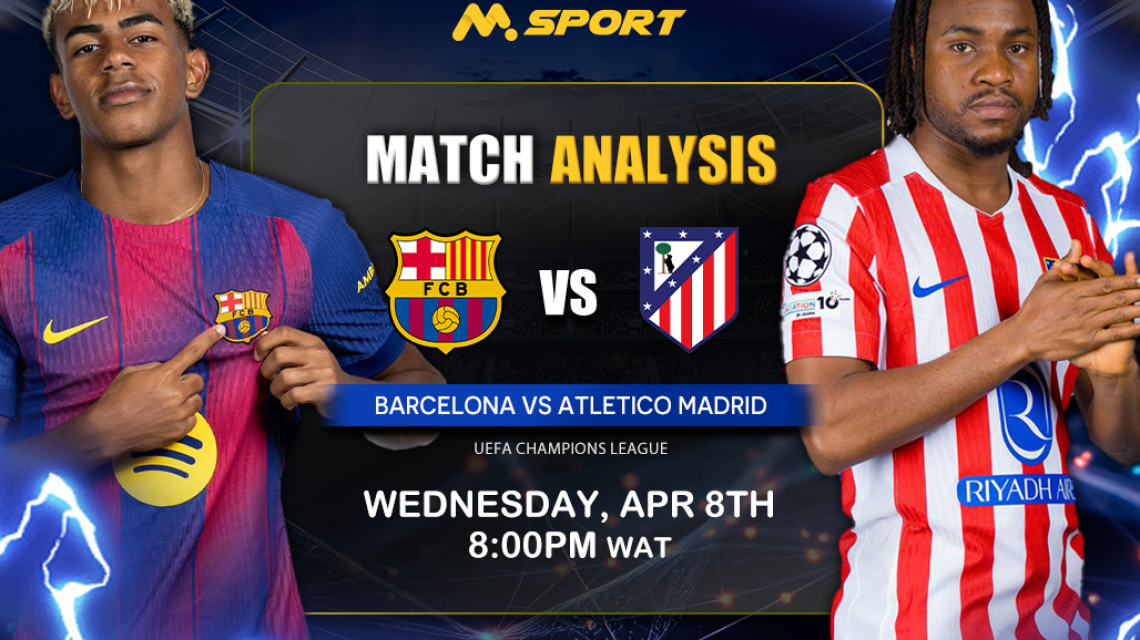 Barcelona vs Atletico Madrid: Can Yamal’s Catalans Finally KO Simeone’s Atleti in a UCL Quarters Tie After 2 Failed Tries?